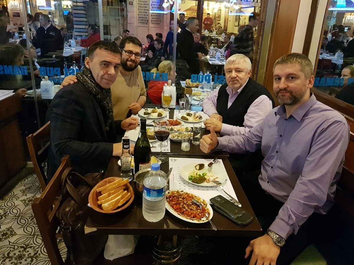 Business Dinner — Russian Clients