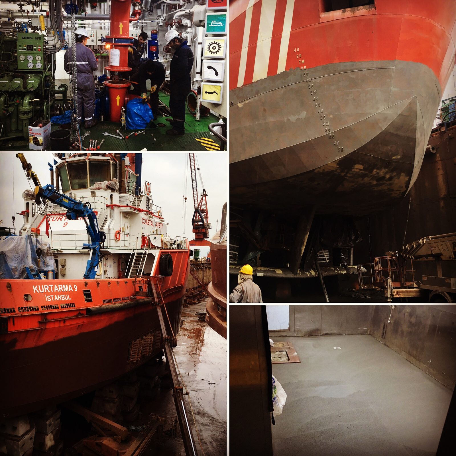 Kurtarma 9 drydock project